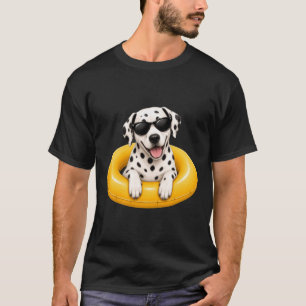 Camiseta Divertida de Dálmata Perro Manchado Lindo