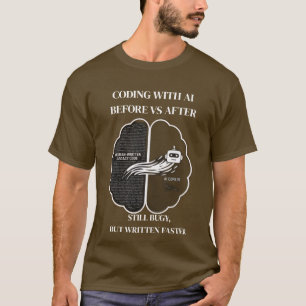 Camiseta divertida de desarrollador de codificació