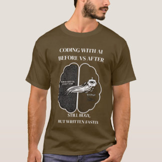 Camiseta divertida de desarrollador de codificació