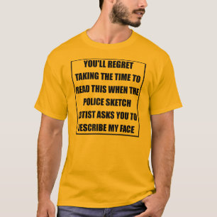 Camiseta Divertida de Dibujante de Bocetos de la P