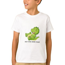 Camiseta Divertida de Dinosaurio para Niños: Un Ru
