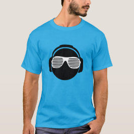 Camiseta divertida de DJ para fiestas de música ED