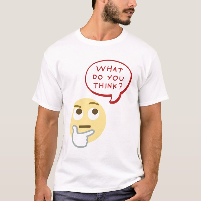 Camiseta divertida de emoji (Anverso)