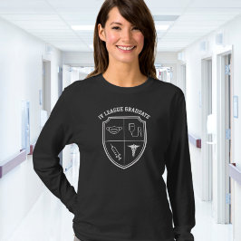 Camiseta divertida de enfermera Liga de V.