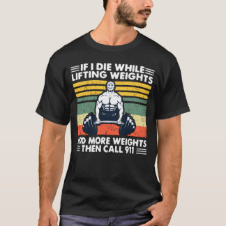 Camiseta divertida de entrenamiento en gimnasia