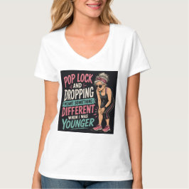 Camiseta divertida de entrenamiento para mujeres '