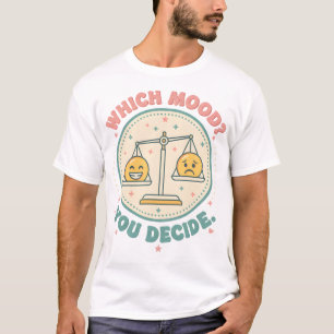 Camiseta divertida de escala de emojis
