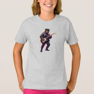 Camiseta divertida de estrella de rock Rottweiler