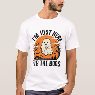 Camiseta Divertida de Fantasma de Halloween Solo E