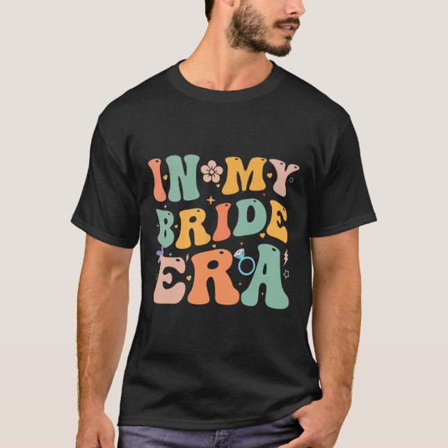 Camiseta divertida de fiesta de soltera de la era  (Anverso)