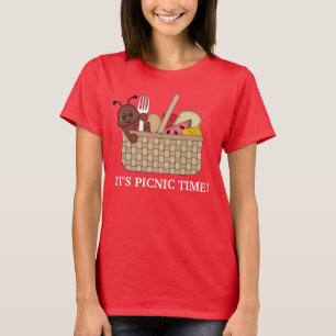 Camiseta divertida de fiesta Picnic ant