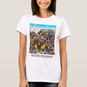 Camiseta divertida de filosofía con filosofía occi