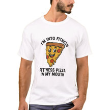 Camiseta Divertida de Fitness de Pizza – “Me Apasi