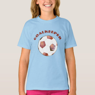 Camiseta Divertida de Fútbol Balompié Portero