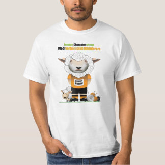 Camiseta divertida de fútbol de Woolverhampton Blu
