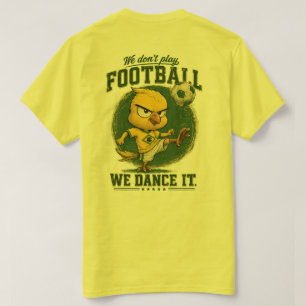 Camiseta divertida de fútbol para fanáticos de Bra