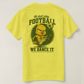 Camiseta divertida de fútbol para fanáticos de Bra
