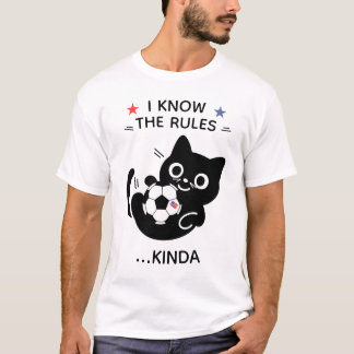 Camiseta Divertida de Fútbol USA, Conozco las Regl