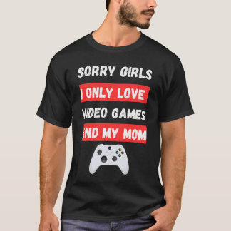 Camiseta divertida de gamer para niños