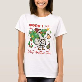 Camiseta divertida de ganso de Navidad – Ups