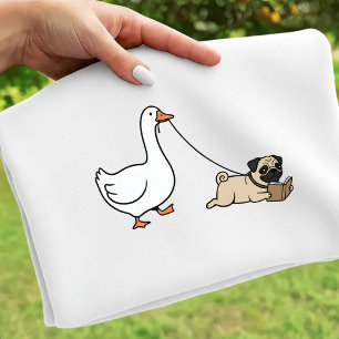 Camiseta divertida de ganso y perros leyendo Mamá