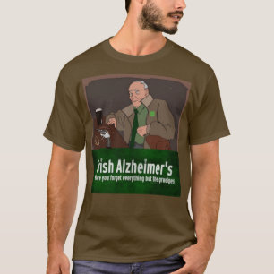 Camiseta divertida de gánster irlandés del día de 