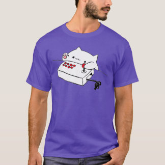 Camiseta divertida de gato Bongo divertido y lindo