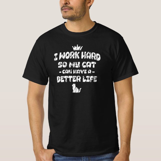 Camiseta Divertida de Gato - Camisa con Frase Dive (Anverso)