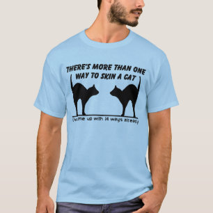 Camiseta Divertida de Gato con Humor
