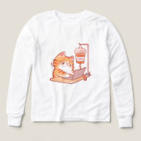 Camiseta divertida de gato de café, programador ca
