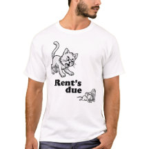Camiseta divertida de gato - El casero de dibujos