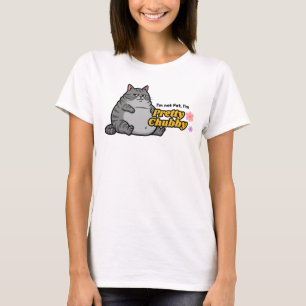 Camiseta Divertida de Gato Mujer - No Estoy Gorda,