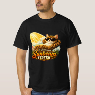 Camiseta divertida de gato naranja profesional pro