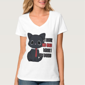 Camiseta Divertida de Gato No Tengo Ni Idea de Lo 