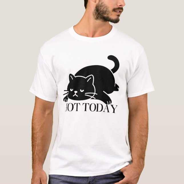 Camiseta Divertida de Gato para Amantes de los Gat (Anverso)