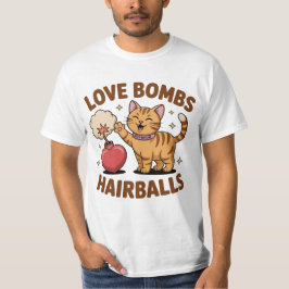 Camiseta divertida de gato para hombres - C