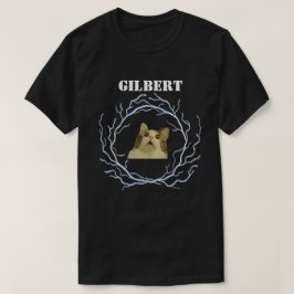Camiseta divertida de gato personalizable 