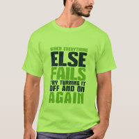 Camiseta divertida de geek de computadora y humor 