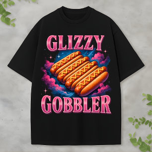 Camiseta divertida de Glizzy Gobbler de estilo rap