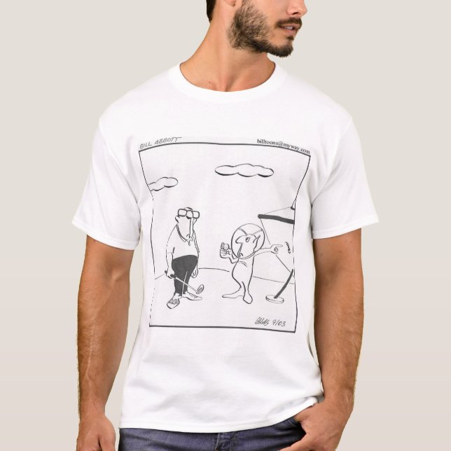 Camiseta divertida de golf (Anverso)