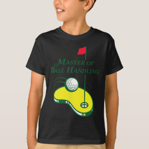 Camiseta Divertida de Golf - Maestro en el Manejo 
