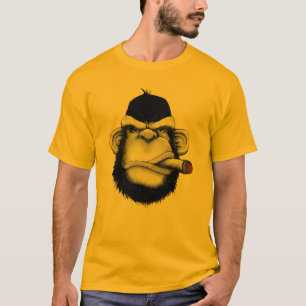 Camiseta divertida de gorila de dibujos animados –