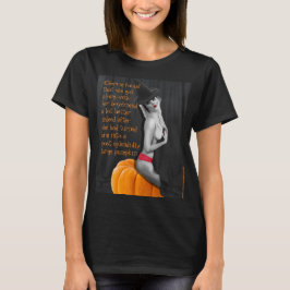 Camiseta divertida de Gótico Pinup Witch Halloween