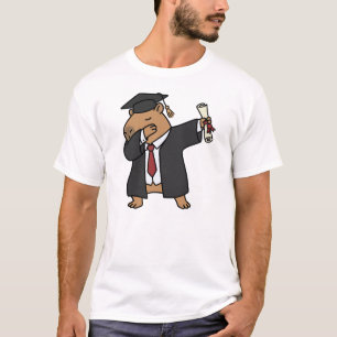 Camiseta Divertida de Graduación de Capibara Hacie