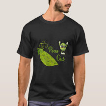 Camiseta Divertida de Guisante – Camiseta Gráfica