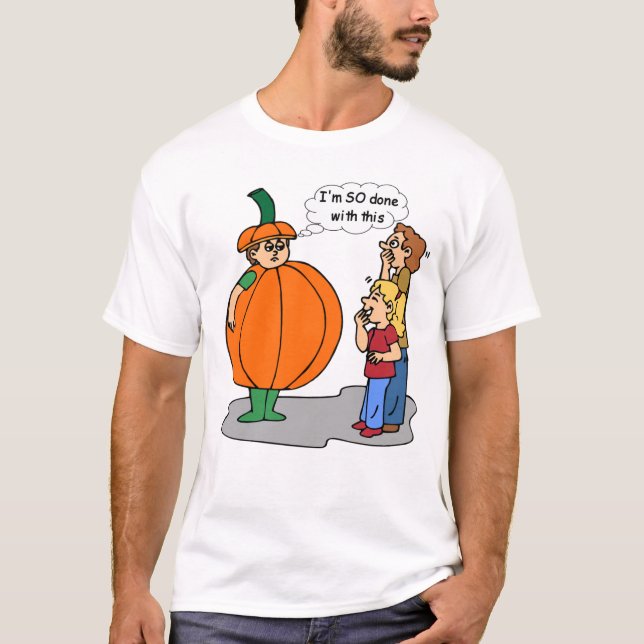Camiseta divertida de Halloween (Anverso)