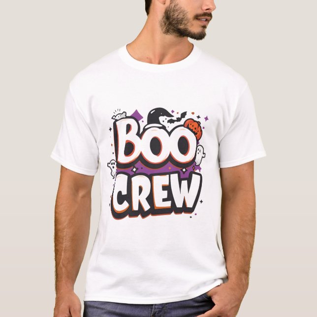 Camiseta divertida de Halloween 2025 | Spooky Boo  (Anverso)