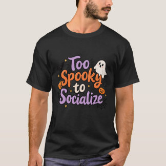 Camiseta divertida de Halloween con diseño de Oo E