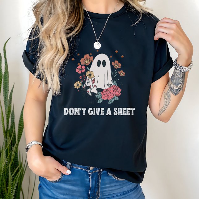Camiseta divertida de Halloween con fantasma lindo (Subido por el creador)