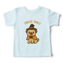 Camiseta divertida de Halloween con perro de dibuj